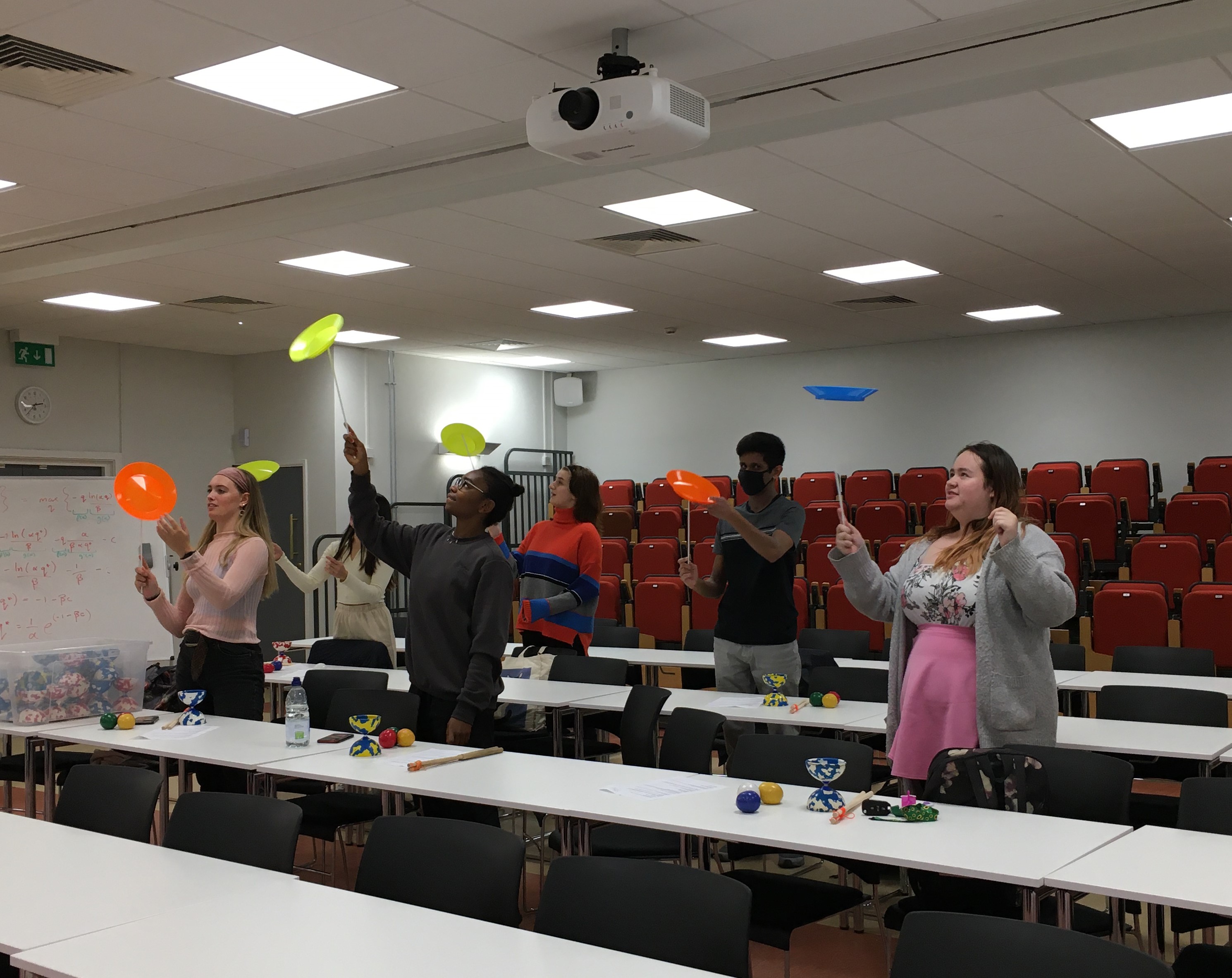 Circus Workshops Training Session Enderby 